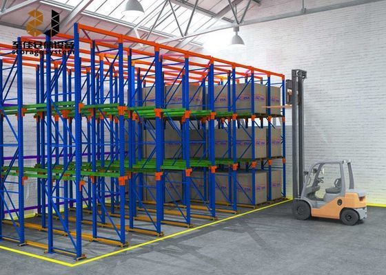 Tozla kaplı sürücü pallet rafında soğuk yuvarlanmış çelik ODM / OEM kullanılabilir