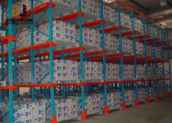 Toz kaplama / Galvanizasyon sürücüsü Racks Depo 500-4000kg/palet