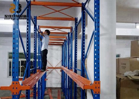 Birleştirilmiş veya kaynaklı toz kaplama galvanizasyon çelik raf sistemi