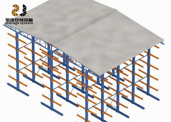Çelik Q235 Kantelever Pallet Racking Anti Korozyon Kantelever Rack Arm ODM OEM