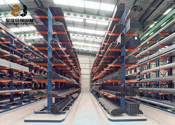Toz kaplama 300-1800mm Kol Safelock Kantelever Racking Sistemi ile