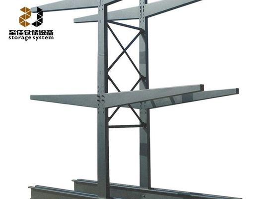 Toz kaplama kantilever pallet rafları özel boyutlu