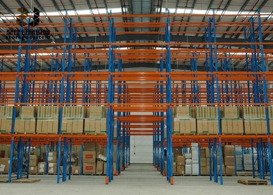 Birleştirilmiş veya kaynaklı Müşteri Boyutu 2000-6500 mm Yükseklik Ağır Hizmetli Metal Raklar