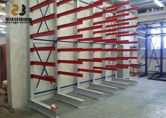Korrozyondan Koruma Endüstriyel Palet Racking Özel Renkli Safelock Rack Kantelever