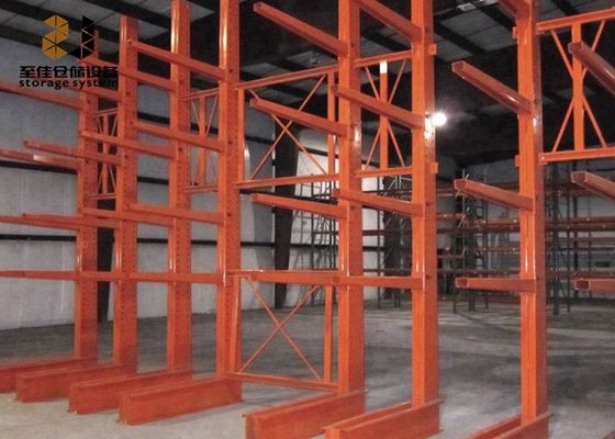 Korrozyondan Koruma Endüstriyel Palet Racking Özel Renkli Safelock Rack Kantelever
