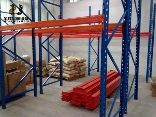 Toplama / kaynaklı ağır metal depo depo rafları Her seviye için en fazla 4500 kg