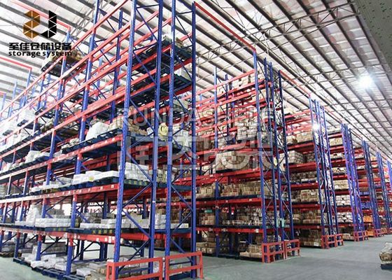 Toplama / kaynaklı ağır metal depo depo rafları Her seviye için en fazla 4500 kg