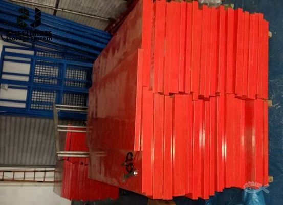 Güçlü kaplama korozyon koruması 2000-6500 mm yükseklik metal raf sistemi