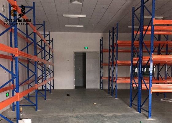 1000-4500kg/pallet Ağır Güçlü Depolama Rackı Çok Katmanlı Metal Depolama Rafı Birimleri