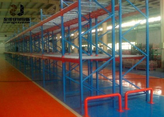Çelik Q235 / Q345 Her seviye için en fazla 4500 kg Güç kaplı palet raf sistemleri