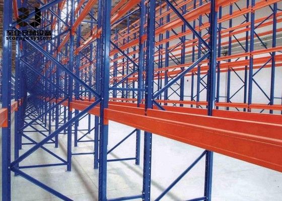 Çifte Derin Seçimsel Racking Güçlü Kaplı Ağır Görevli Metal Raf Rack ODM OEM