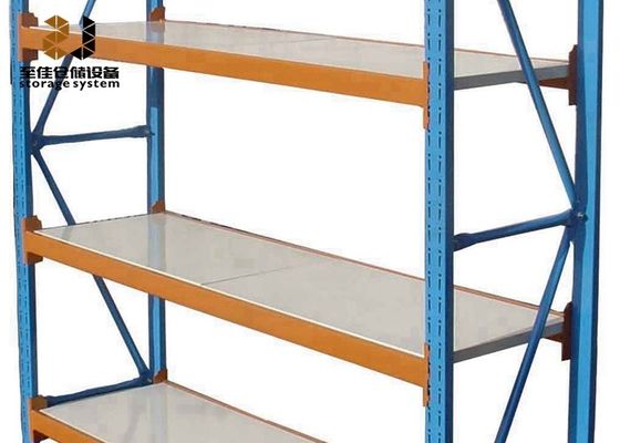 Çelik Tozla Kaplı Ayrılıklı Düzenlenebilir Rafa Yüksekliği Çok Seviye Rack Çerçevesi