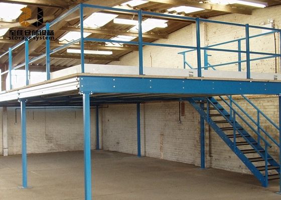 2 Katmanlı Mezzanine Palet Rack Depolama Mezzanine Zemin Sistemleri