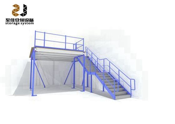 500kg-1500kg/sqm Metal Mezzanine Sistemleri, Depolama Mezzanine Zemin Depo Sistemi