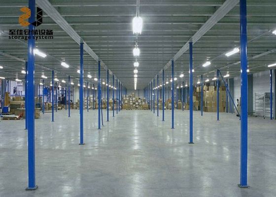 5 yıllık garanti ile iki katmanlı endüstriyel mezzanine zemin rafları