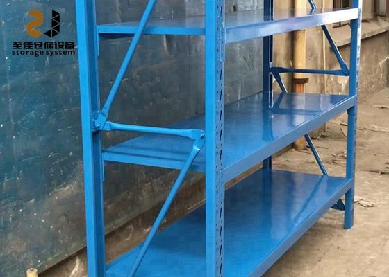 Çok katmanlı soğuk yuvarlanmış çelik palet raf rafları özelleştirilmiş boyut