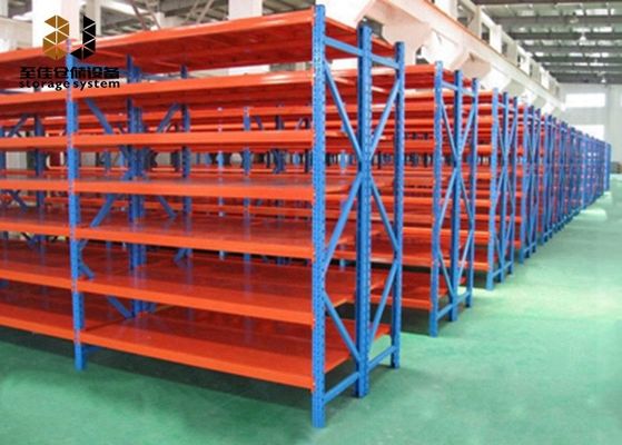 Orta boylu endüstriyel metal depolama rafları çok katlı depo rafları ve rafları