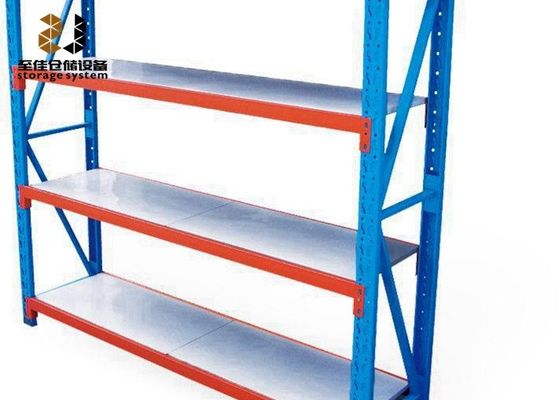 Ağır Mallar için Orta Görevli Depo Pallet Racking 5 Yıllık Garanti