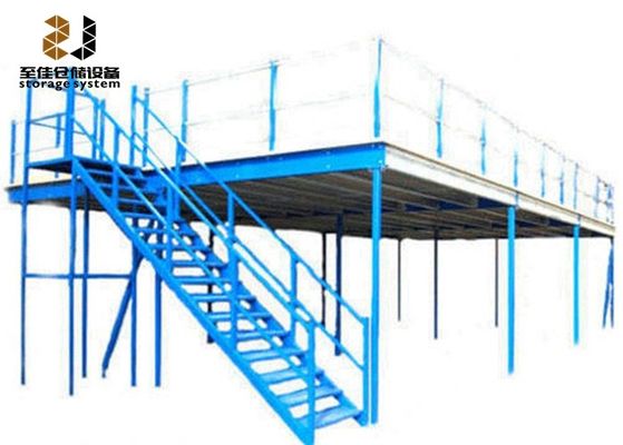 Çelik Depolama Mezzanine Platformları / Palet Rack Desteklenen Mezzanine