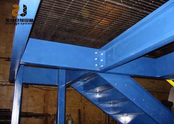 Özel Endüstriyel Mezzanine Zeminleri 500kg/sqm-1500kg/sqm Ofis Mezzanine Yapıları