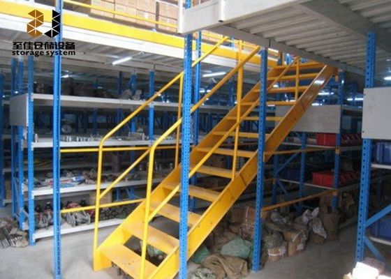 Ekonomik Endüstriyel Mezzanine Zeminleri Çelik Q235 Depo Mezzanine Sistemleri