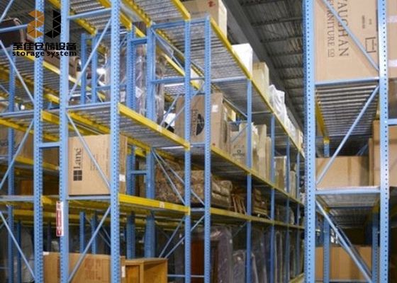 Soğuk olarak yuvarlanmış çelik orta boyutlu depolama rafı çok katmanlı depo sahanı palet rafları