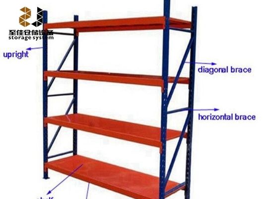 Çok seviyeli Depo Pallet Racking / Endüstriyel Çelik Raflar