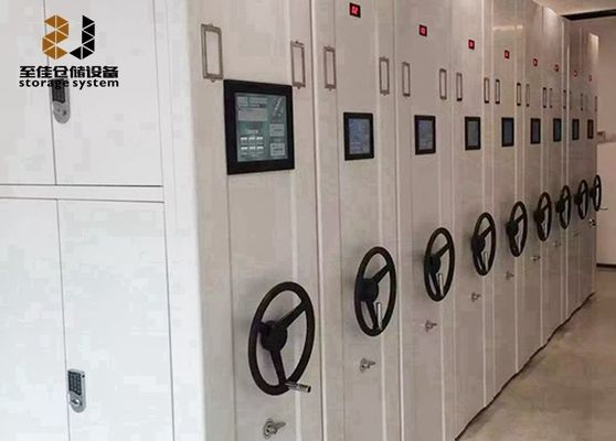OEM ODM Hareketli Dosya Dolapları raf sistemi Yüksek yoğunluklu dosya dolapları