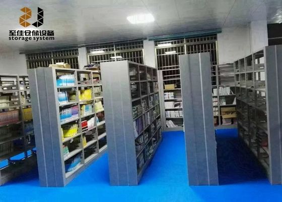 Toz kaplama kompakt raf sistemleri kolay monte yüksek yoğunluklu depolama raf sistemleri