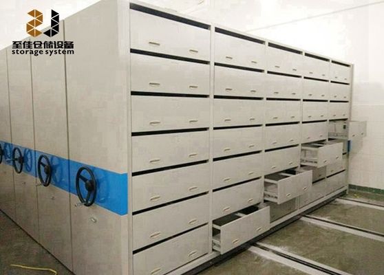 Güvenlik kilidi 6 katman hareketli dosya dolapları 5 yıllık garanti ile raf sistemi
