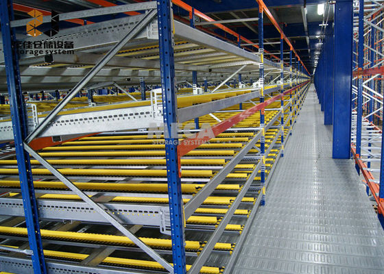 Kalıcı Q235 Endüstriyel Çelik Depolama Rackları En fazla 1500kg Uzunluk Özel