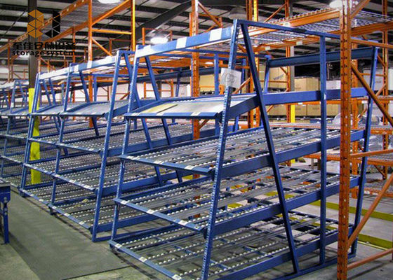 Kalıcı Q235 Endüstriyel Çelik Depolama Rackları En fazla 1500kg Uzunluk Özel